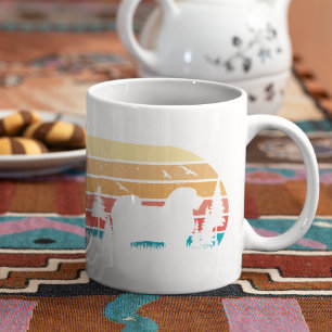 Custom Retro Styled Havanese Dog Lover Trainer Kaffeetasse