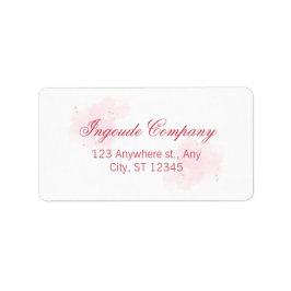 Custom Return Address Label Adressaufkleber