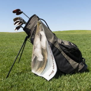 Custom Rocky Mountain Goat Camping Deko Geschenke Golfhandtuch