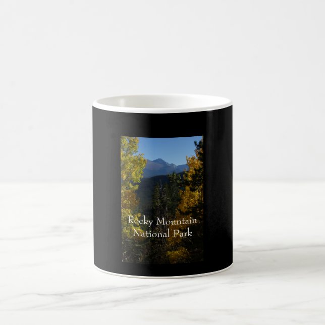 Custom Rocky Mountain National Park Kaffeetasse (Mittel)