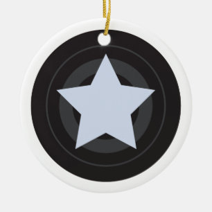 Custom Roller Derby Jammer Star Keramik Ornament