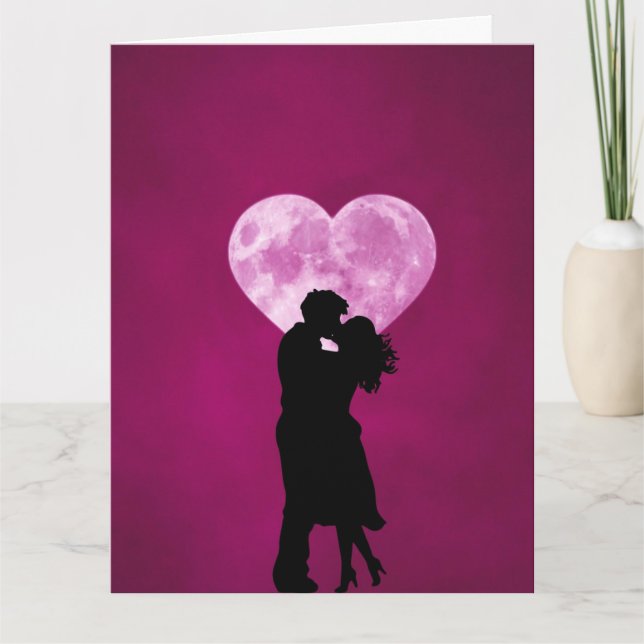 CUSTOM ROMANTIC GREETCARD DANKESKARTE (Vorderseite)
