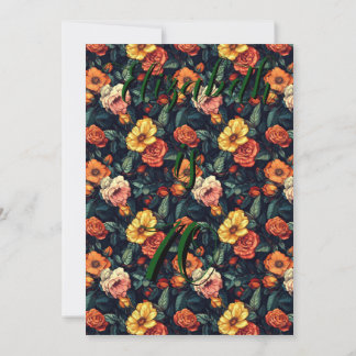 Custom Rose Floral Mom’S Birthday Einladung