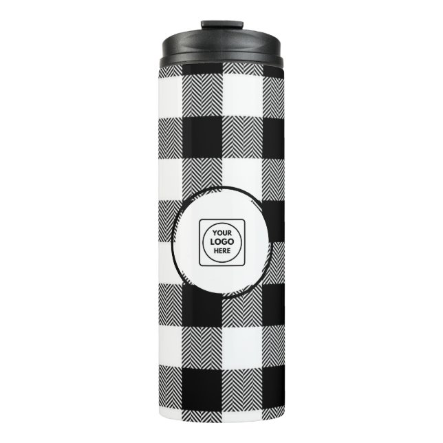 Custom Round Business Logo Corporate Promotion Thermosbecher (Vorderseite)