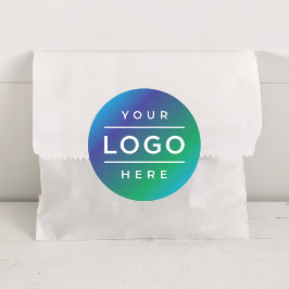 Custom Round Full Color Business Logo Runder Aufkleber