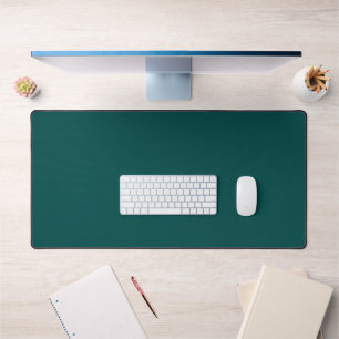 Custom Royal Emerald Desk Mat - Luxe & Elegant Schreibtischunterlage