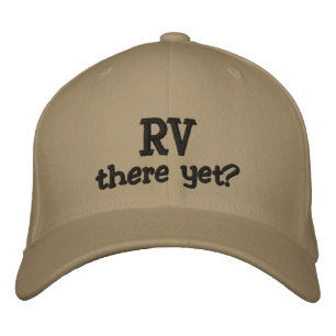 Custom "RV there yet" Ball Cap Bestickte Kappe