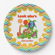 Custom Safari 3. Happy Birthday Paper Teller