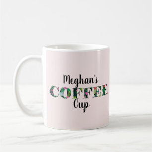 Custom Safari Pink Cup Kaffeetasse