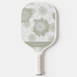 Custom Sage Sonnenblume Pickleball Schläger
