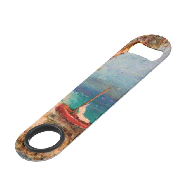 Custom Sailing Speed Bottle Opener Speedflaschenöffner (Rückseite Schrägansicht)