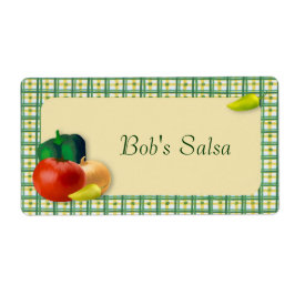 Custom Salsa Label