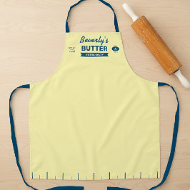 Custom Salty Butter Chef Apron Funny Baker Schürze