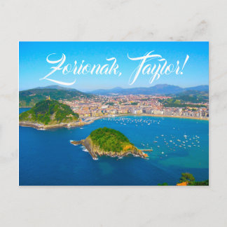 Custom, San Sebastian, Donostia, Euskadi, Spanien: Postkarte