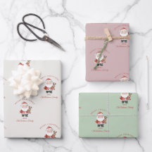 Custom Santa Aquarell Weihnachtsgeschenk