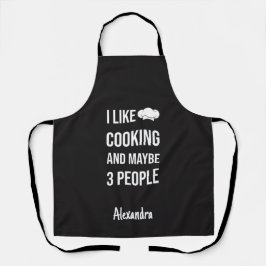 Custom Sarcastic Cooking Gifts Funny Mother Schürze