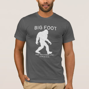 Custom Sasquatch Spaß & Laughs, Funny Bigfoot T-Shirt