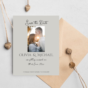 Custom Save the Date Card