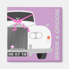 Custom Save the Date Wedding Car Gefallen Magnet