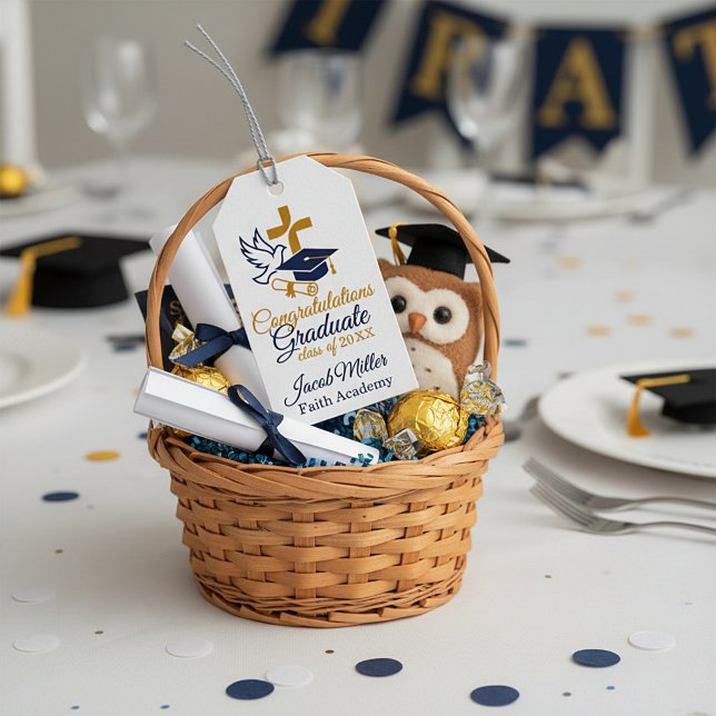 Custom school and year christian graduation  geschenkanhänger (Von Creator hochgeladen)