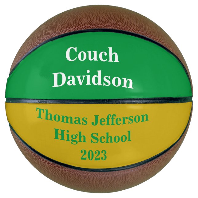 Custom School Basketball Coach Awards (Vorderseite)