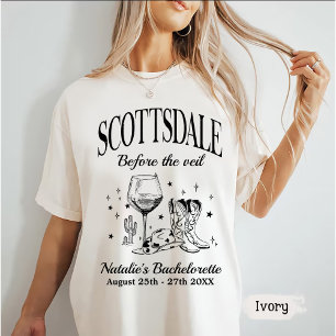 Custom Scottsdale Bache Party Before the Veil T-Shirt