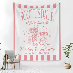 Custom Scottsdale Bache Party Before the Veil Wandteppich