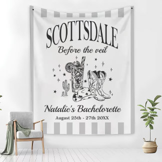 Custom Scottsdale Bache Party Before the Veil Wandteppich
