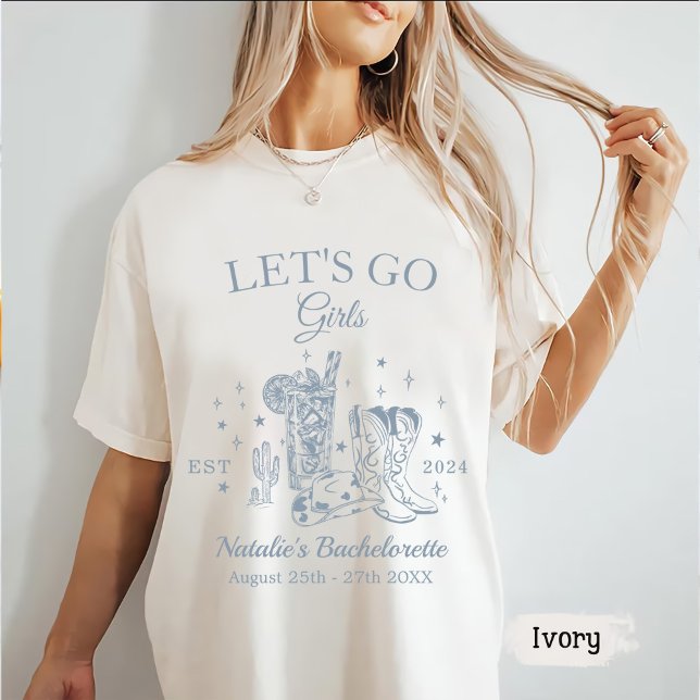 Custom Scottsdale Junggeselinnen-Abschied Let's Go T-Shirt (Von Creator hochgeladen)