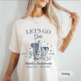Custom Scottsdale Junggeselinnen-Abschied Let's Go T-Shirt