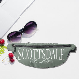 Custom Scottsdale Junggeselinnen-Abschied Personal Bauchtasche