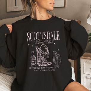 Custom Scottsdale Junggeselinnen-Abschied Social C Sweatshirt