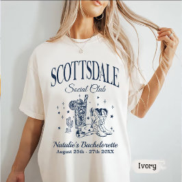 Custom Scottsdale Junggeselinnen-Abschied Social C T-Shirt
