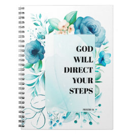 CUSTOM Scripture verse Proverb - Prayer Journal Notizblock