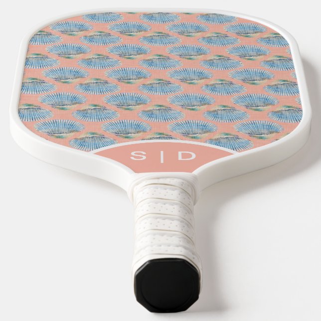 Custom Seashells Pink Pickleball Schläger (Ablage )