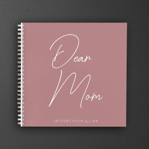 Custom Sehr geehrte Mama Parent Erinnerungen Kumme Notizbuch