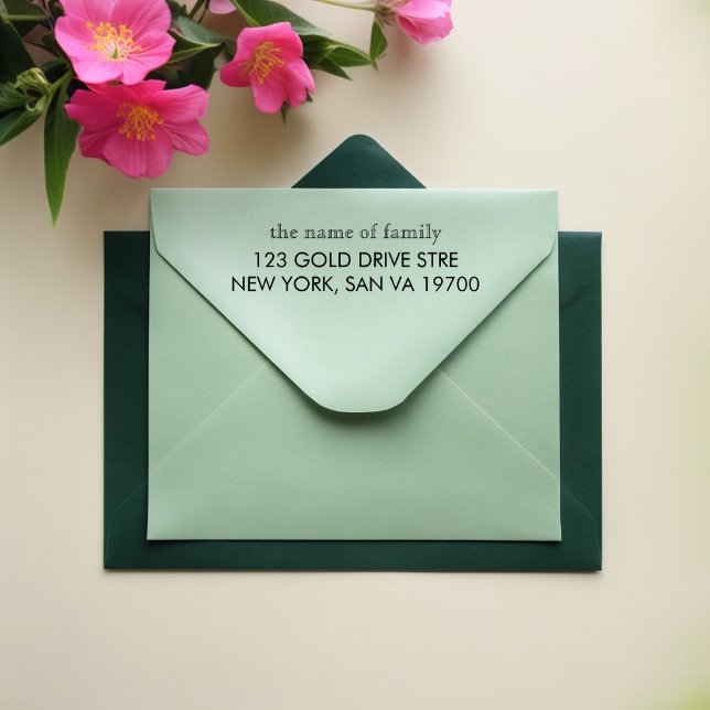 Custom Self Inking Stamp – Personalized Address St Permastempel (Von Creator hochgeladen)