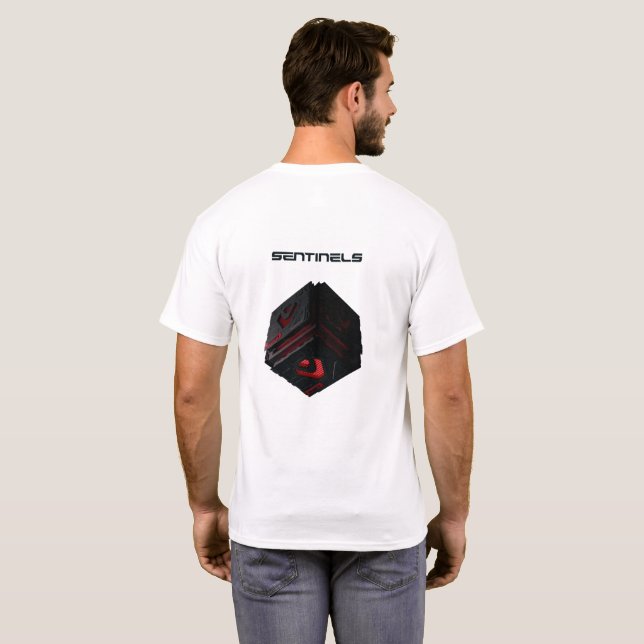 Custom Sentinels Valorant T - Shirt (Schwarz voll)