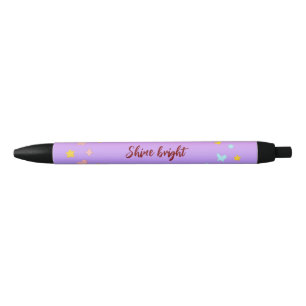Custom Shine Bright Pen für Mädchen Kugelschreiber