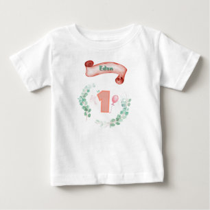 Custom Shirt First Birthday - Girl Whimsical