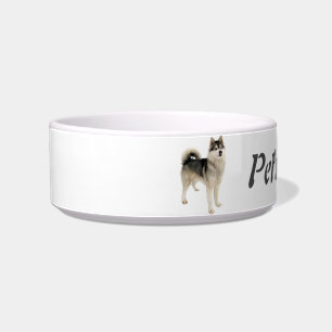 Custom Siberian Husky Pet, Hund Napf