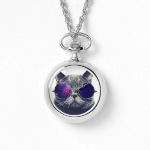 Custom Silver Wrap-Around Armbanduhr