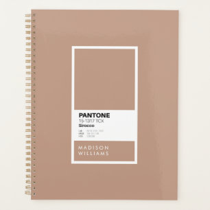 Custom Sirocco Notebook Personalisiert warme Bei Planer