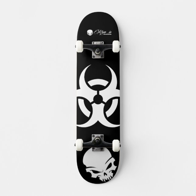 Custom Skateboard Deck - "Infectant" (Vorderseite)