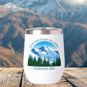 Custom Ski Lodge Kabine Wintergebirge