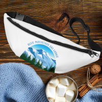 Custom Ski Lodge Winter Resort Snowy Mountain