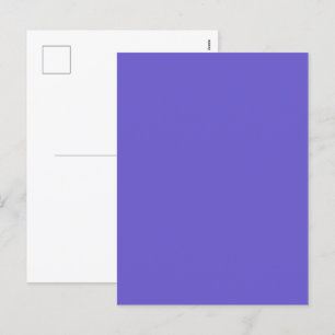 Custom Slate Blue Holiday Postkarte