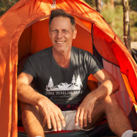 Custom Slogan Wandern, Camping, Outdoorsy
