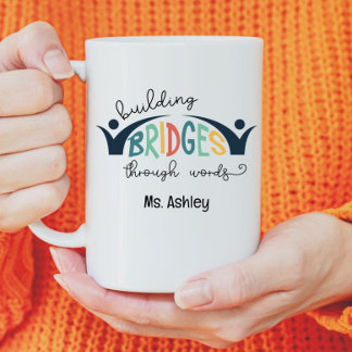 Custom SLP Speech Language Pathologe Therapist Zweifarbige Tasse