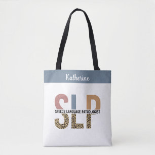 Custom SLP Speech Pathologe Leopard Print